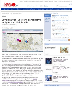 OUEST FRANCE - 21 février