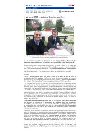 OUEST FRANCE - 23 avril 2013