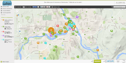 capture d'écran de Carticipe Sherbrooke
